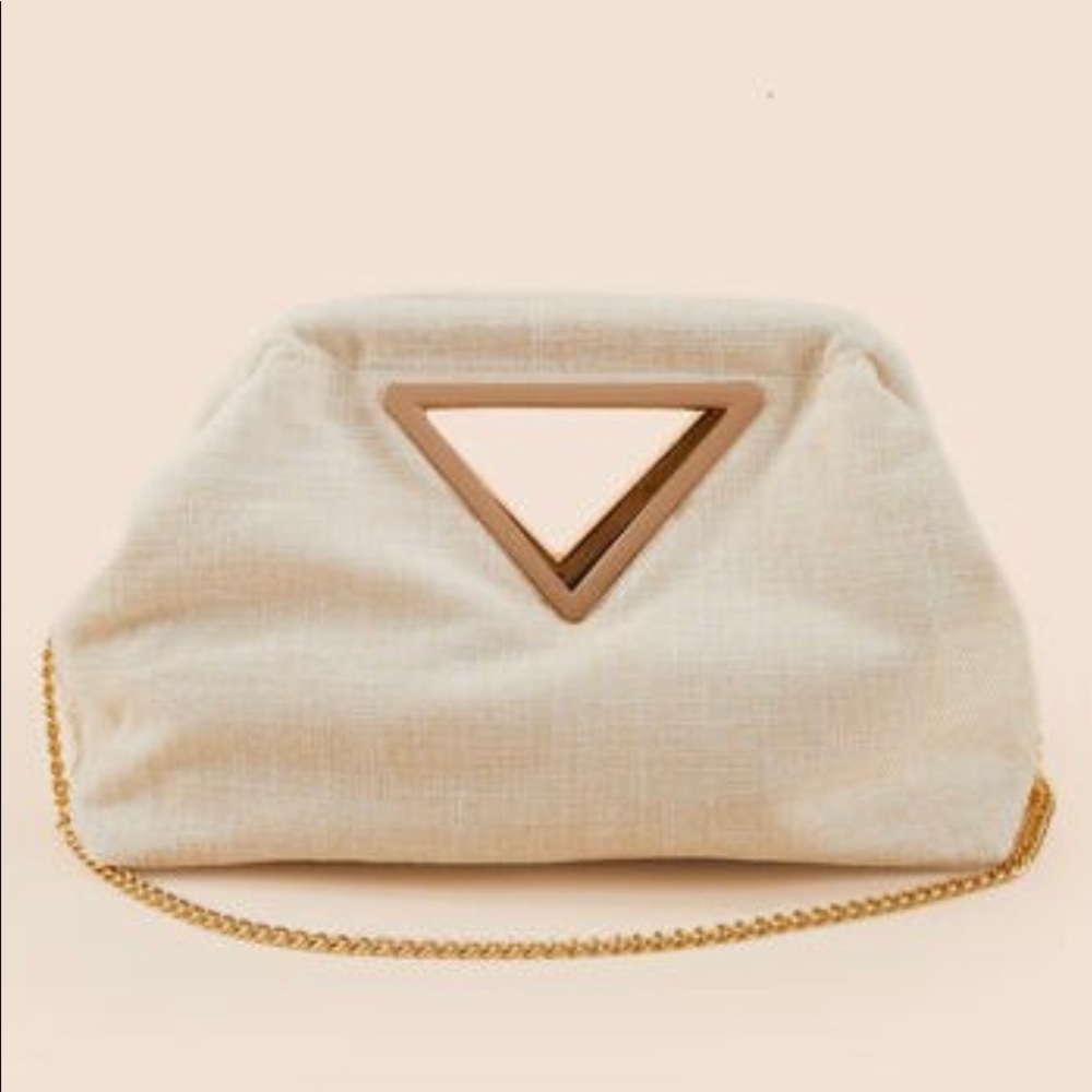 Linen Clutch or Crossbody Purse